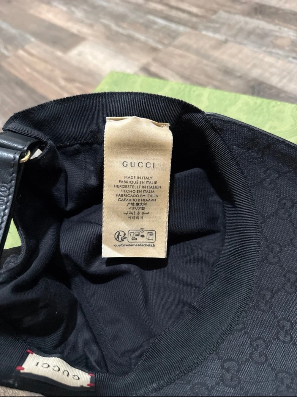 Gucci Monogram Baseball Cap